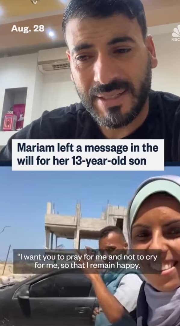 Gaza Journalist Mariam Dagga Leaves Final Message for Son Before Death in Hospital Attack