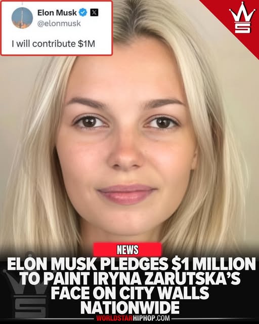 Elon Musk Pledges $1M to Fund Murals Honoring Iryna Zarutska Across U.S.