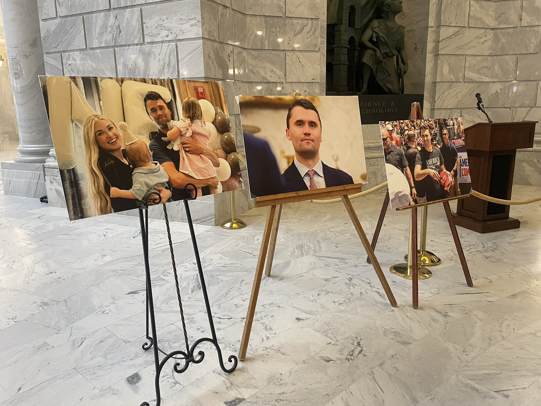 Vigil Held at Utah State Capitol for Charlie Kirk Following UVU Shooting